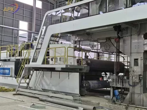 Máy làm giấy vệ sinh bán nguyệt