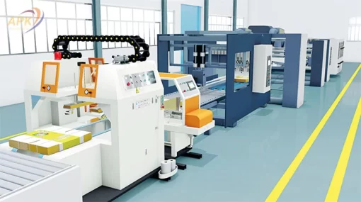 máy đóng đai thùng tự động
