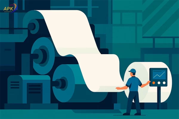Công nghệ xeo giấy hiện đại